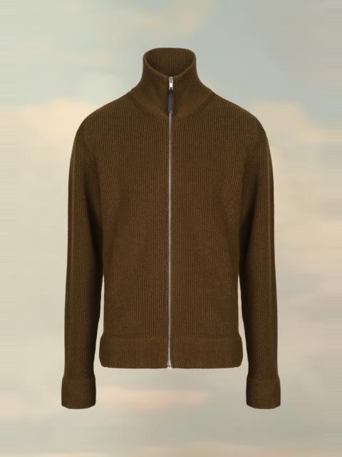 Maison Margiela Knit zip-up cardigan