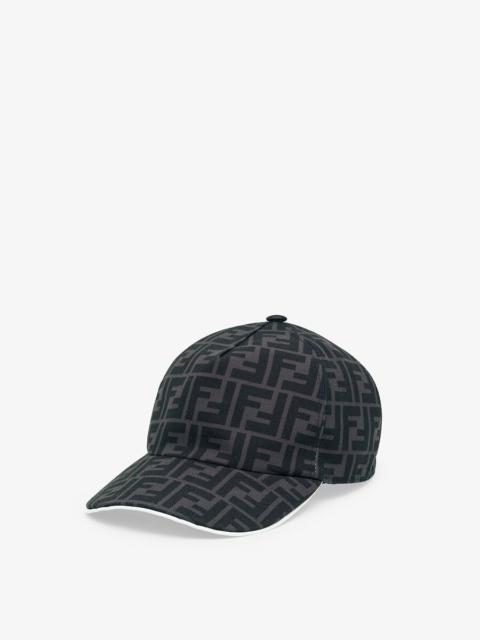 FENDI Black fabric baseball cap