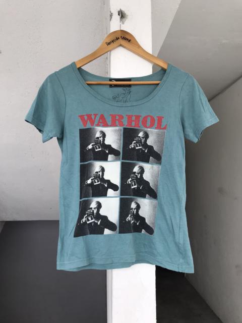 Vintage Hysteric Glamour X Andy Warhol Polos Tee Vintage Hysteric Glamour fashion X Andy Warhol Pullover Polos Tee Size S