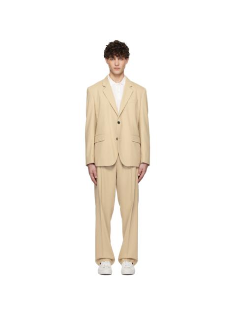 HUGO Beige Notched Suit