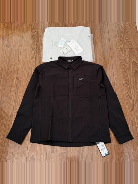 Arc'teryx Arc'teryx CRONIN COTTON OVERSHIRT Black Collared Cotton Shirt