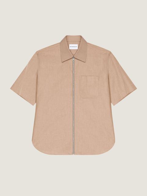 Givenchy COUTURE SEAM ZIPPED SHIRT