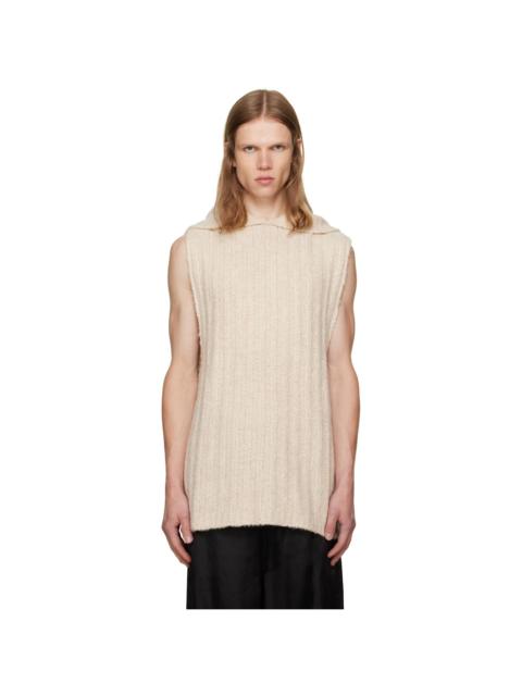 Rick Owens Off-White Tower Hooded Tank Hoodie