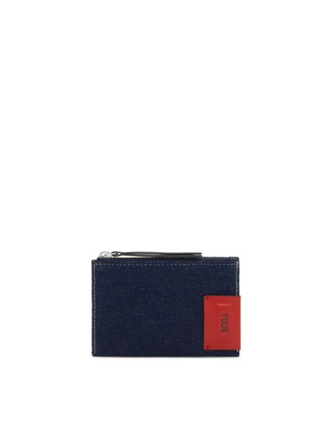TOUS Navy blue Change purse-cardholder TOUS Audree Saffiano