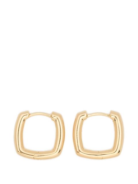 TOM WOOD Tom Wood Small Frame Square Hoop Earrings