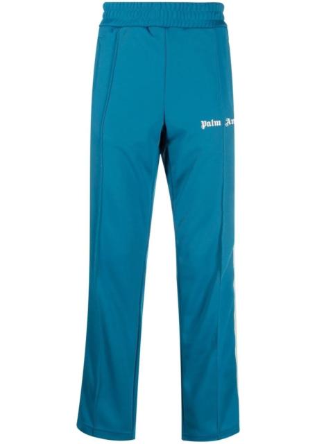 Palm Angels logo-print striped track pants
