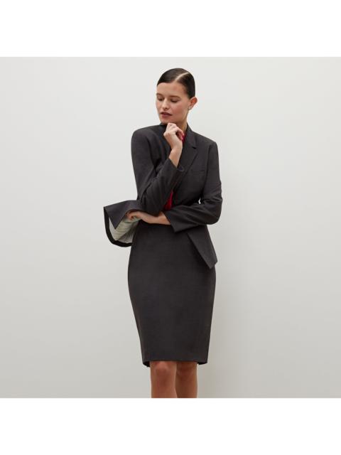 M.M.LaFleur Cobble Hill Skirt - Tropical Wool