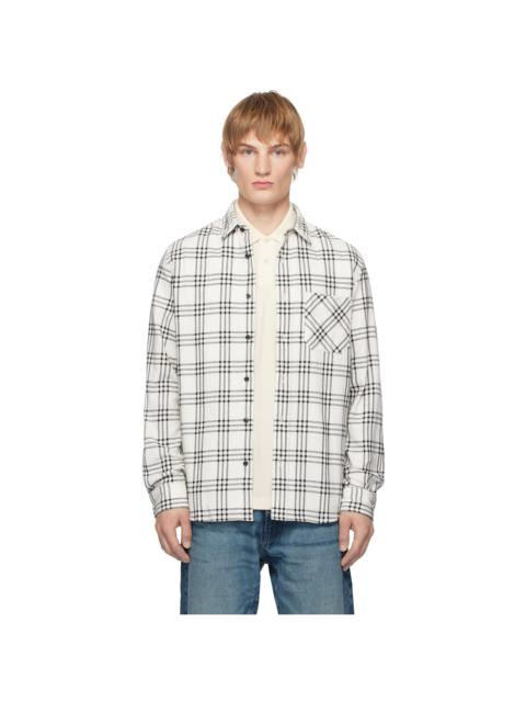 HUGO Off-White Cotton Shirt