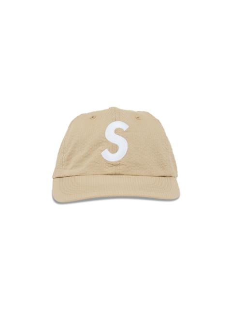 Supreme Seersucker S Logo 6-Panel 'Tan'