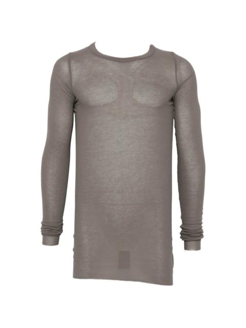 Rick Owens Rick Owens Ribbed-knit Long-sleeve T-shirt