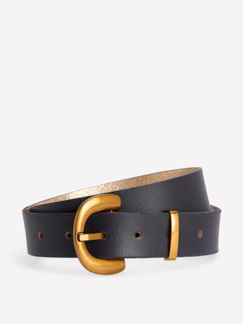BODEN Chunky Buckle Belt-Navy