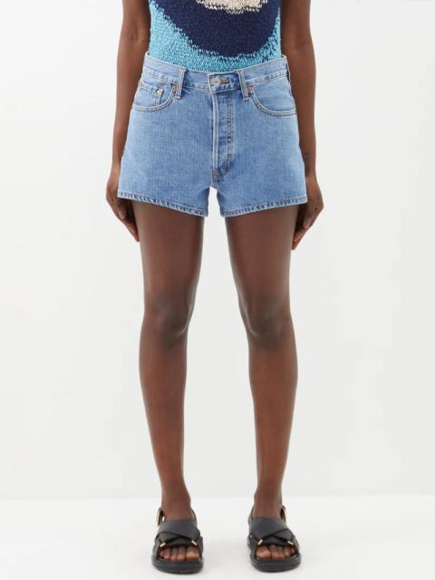 RE/DONE 90s Low Slung denim shorts