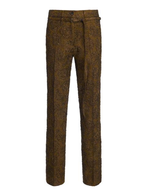 Dries Van Noten Persy Slim-Leg Pants