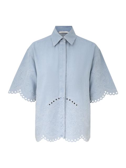 Zimmermann DAYLIGHT DENIM SHIRT
