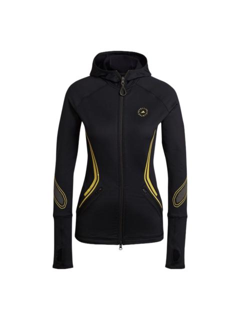adidas (WMNS) adidas by Stella McCartney Truepace Running Long Sleeve Track Jacket 'Black' HI6055