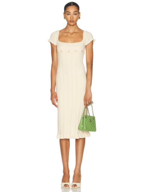 Mirror Palais Tulip Knit Lady Dress