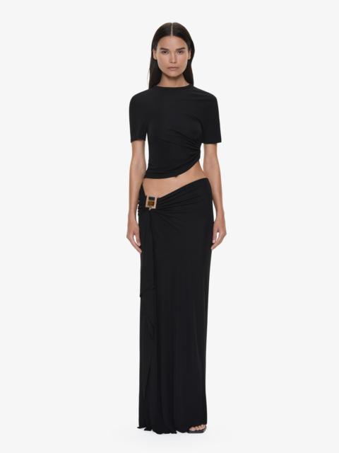 CHRISTOPHER ESBER Bezel Quartz Cascade Skirt