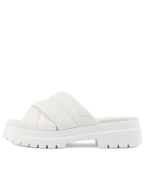 Timberland (WMNS) Timberland London Vibe Slides 'White Full Grain' A63RV