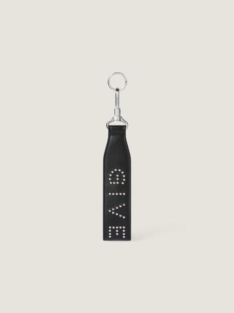 Givenchy GIVENCHY CARGO KEY RING IN LEATHER WITH STUDS