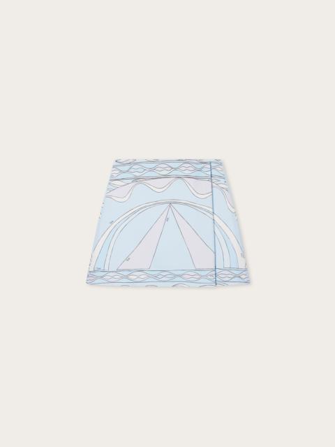 PUCCI DUNE PRINT SILK SKIRT