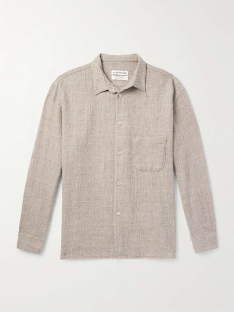 A KIND OF GUISE Gusto Prince of Wales Checked Wool Shirt