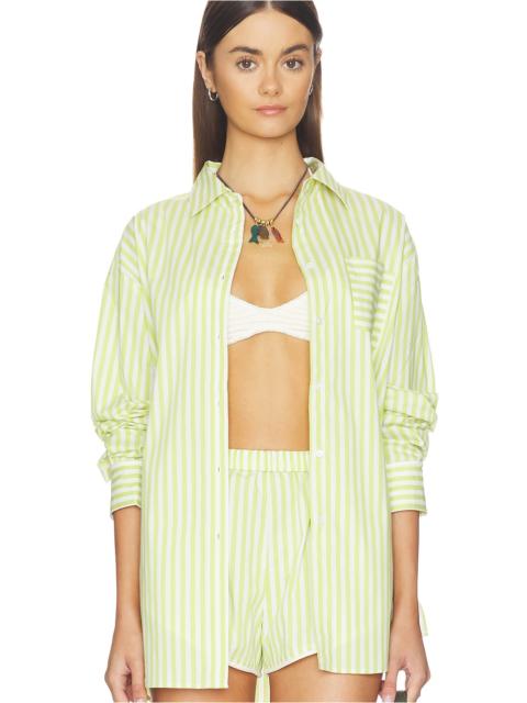 Solid & Striped The Avril Button Down Top