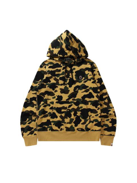 A BATHING APE® BAPE One Point Pullover Hoodie 'Yellow'