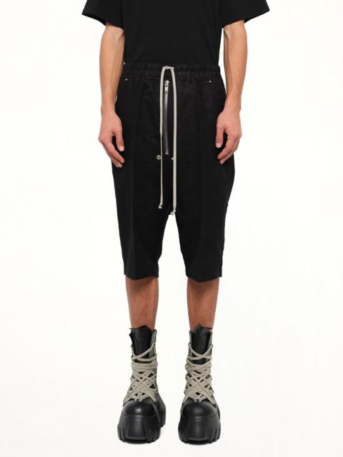 Rick Owens Moleskin Bela Pods in Black