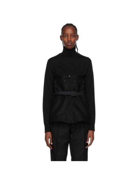 Maison Margiela Black Bodice Camisole