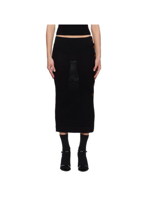 Vivienne Westwood Black Pamela Midi Skirt