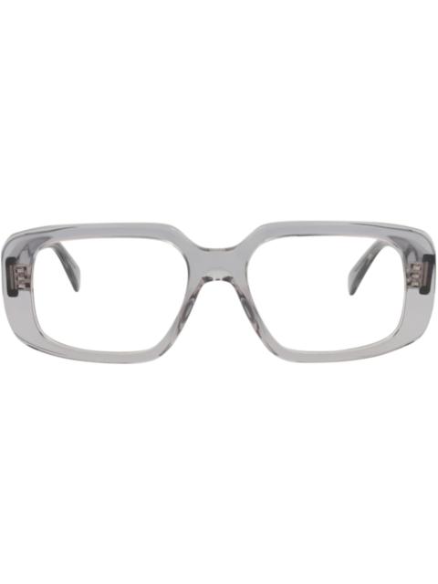CELINE Celine Square-Frame Acetate Optical Frames Grey Grey Transparent (CL50143I-54-020)