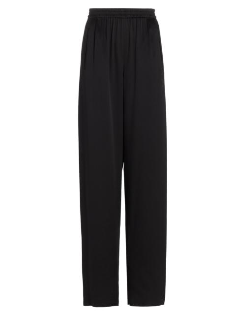 GIORGIO ARMANI Women's Pull-On Silk Trousers - Black