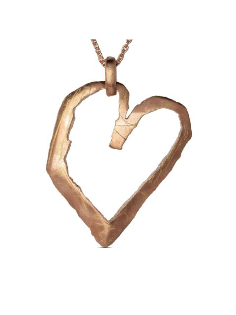 Parts of Four Jazz's Heart necklace