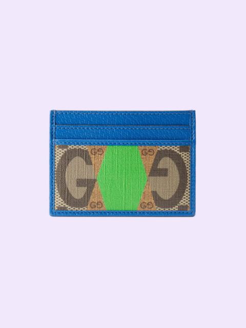 GUCCI GG rhombus print card case