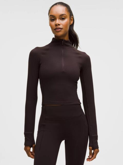 lululemon It's Rulu Cropped Half Zip