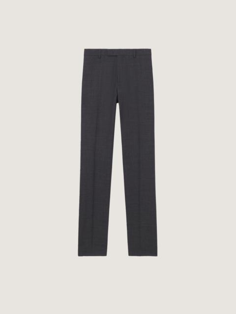 WOOL SUIT PANTS