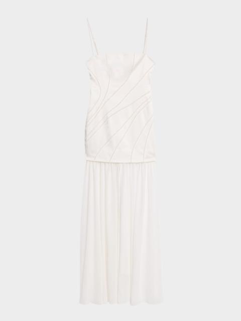 SIGNIFICANT OTHER Gaia Beaded Maxi Dress