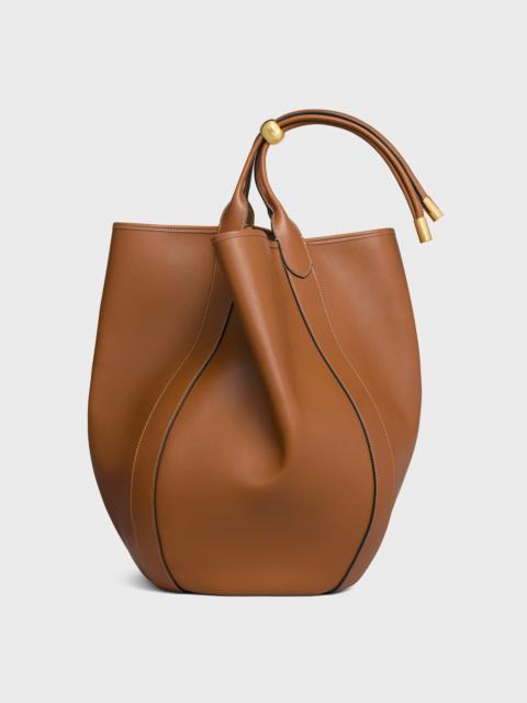 CELINE LARGE DROP BUCKET BAG IN SUPPLE SMOOTH CALFSKIN