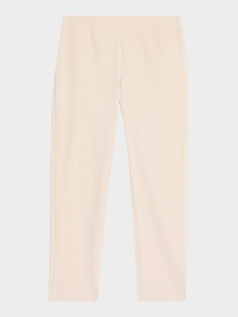 PESERICO Cropped Stretch Cotton Pants
