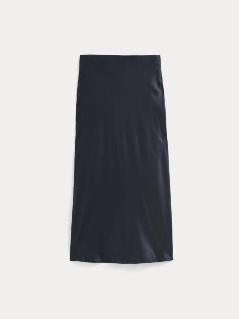 EVERLANE SLIP SKIRT IN SILK CHARMEUSE