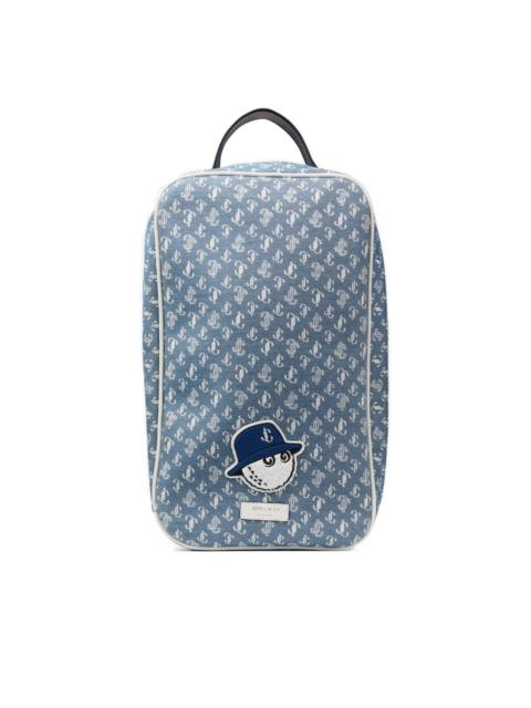 JIMMY CHOO x Malbon monogram shoe bag