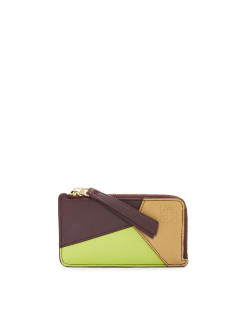 Loewe Puzzle coin cardholder in classic calfskin