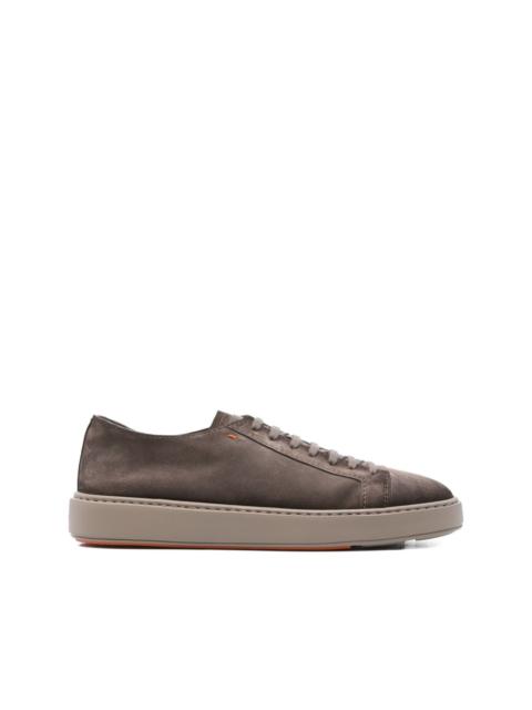 Santoni lace-up sneakers