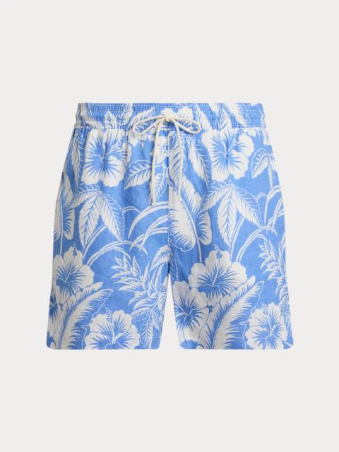 Polo Ralph Lauren 5.75-Inch Traveler Linen Swim Trunk