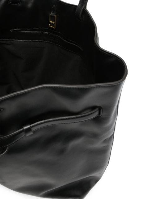 ANINE BING Anine Bing Small Elly Buckled Leather Tote Bag