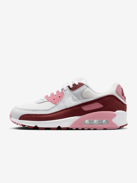 Nike Nike Air Max 90 LV8 Platform Sneaker in Sail/Siren Red