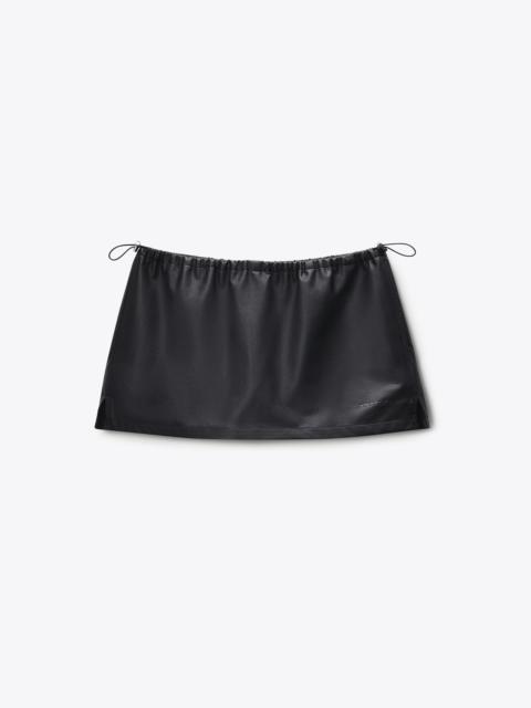 Alexander Wang Mini Skirt with Bungee Drawcord
