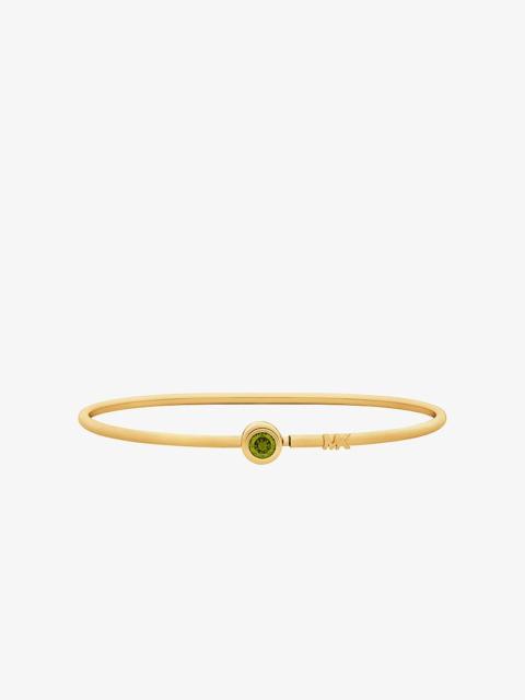 MICHAEL KORS Round Stone Bangle