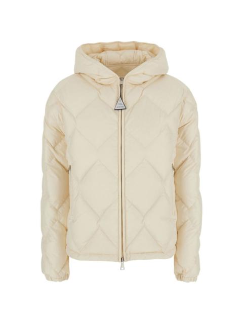 Moncler Arvouinne hooded triangle-quilted puffer jacket