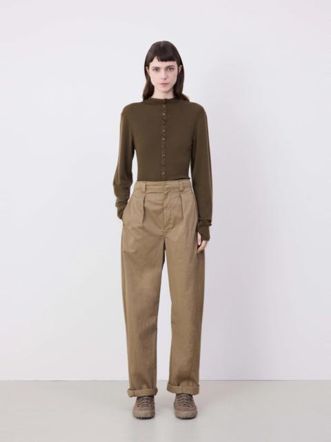 Lemaire FITTED SEAMLESS CARDIGAN